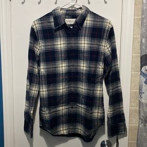 Plaid Abercrombie and Fitch soft flannel.